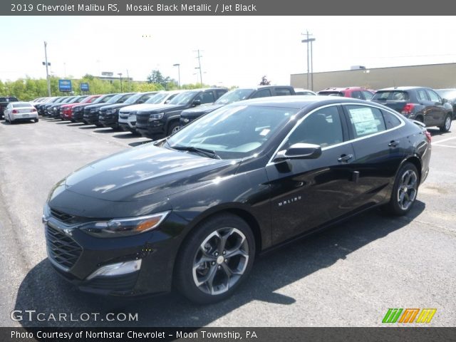 2019 Chevrolet Malibu RS in Mosaic Black Metallic