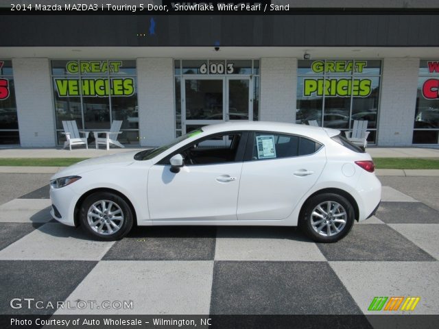 2014 Mazda MAZDA3 i Touring 5 Door in Snowflake White Pearl