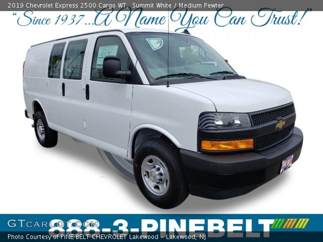 2019 Chevrolet Express 2500 Cargo WT in Summit White