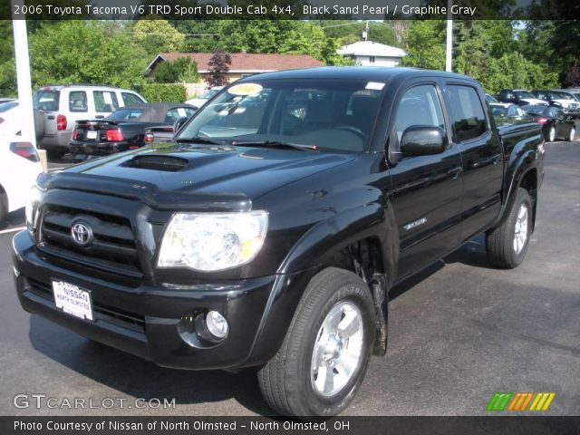2006 Toyota Tacoma V6 TRD Sport Double Cab 4x4 in Black Sand Pearl