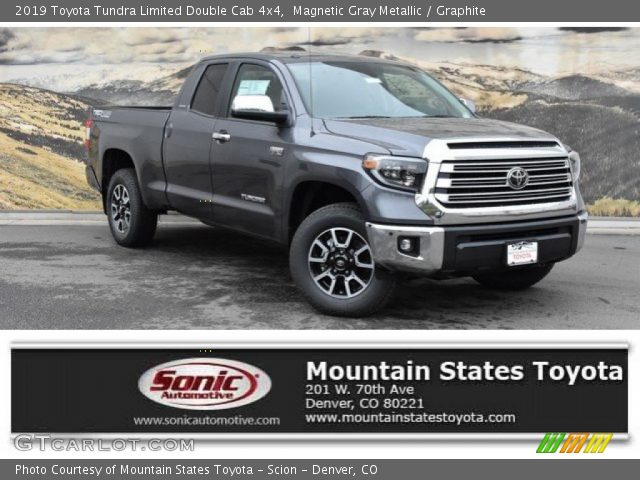 2019 Toyota Tundra Limited Double Cab 4x4 in Magnetic Gray Metallic