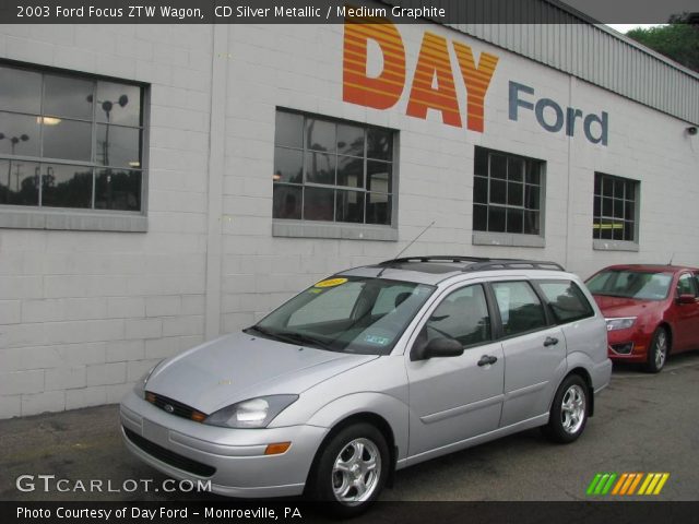 2003 Ford Focus ZTW Wagon in CD Silver Metallic