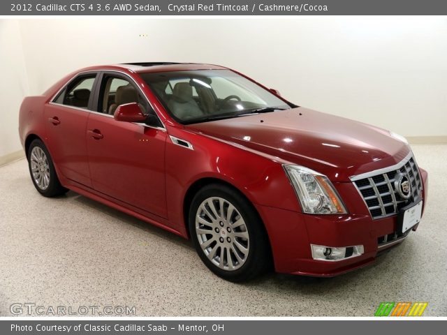 2012 Cadillac CTS 4 3.6 AWD Sedan in Crystal Red Tintcoat