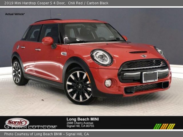 2019 Mini Hardtop Cooper S 4 Door in Chili Red