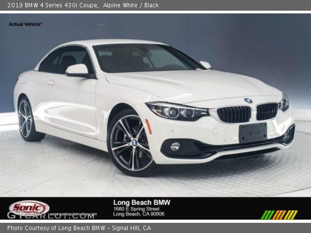 2019 BMW 4 Series 430i Coupe in Alpine White