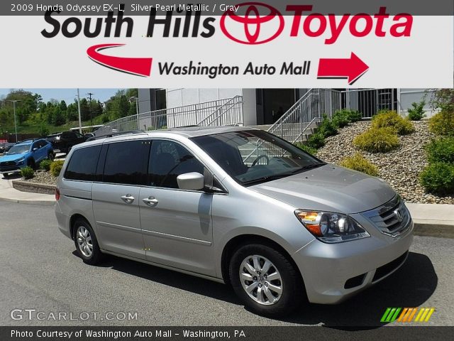 2009 Honda Odyssey EX-L in Silver Pearl Metallic