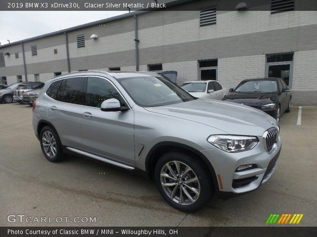 2019 BMW X3 xDrive30i in Glacier Silver Metallic
