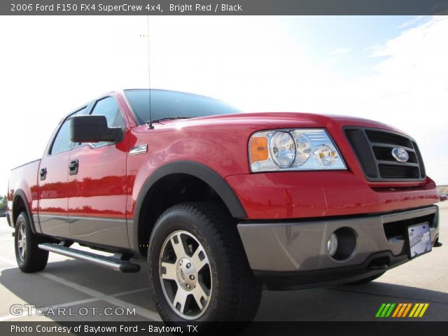 2006 Ford F150 FX4 SuperCrew 4x4 in Bright Red