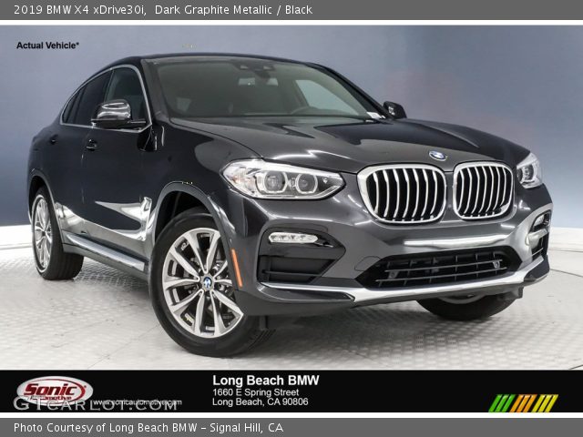 2019 BMW X4 xDrive30i in Dark Graphite Metallic