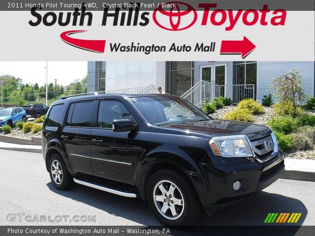 2011 Honda Pilot Touring 4WD in Crystal Black Pearl