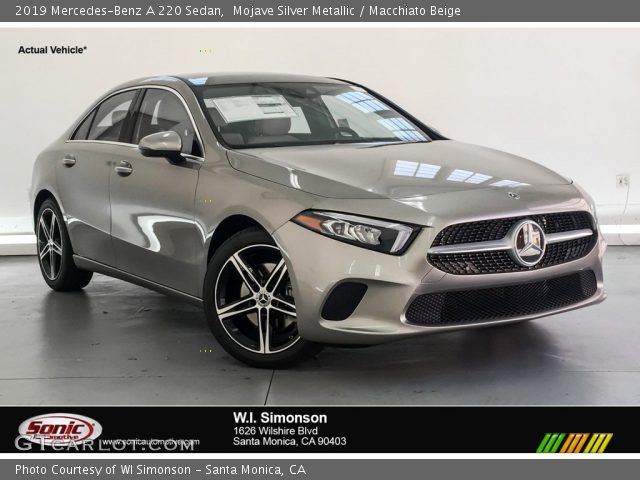 2019 Mercedes-Benz A 220 Sedan in Mojave Silver Metallic