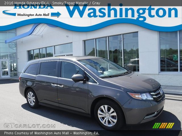 2016 Honda Odyssey EX-L in Smoky Topaz Metallic