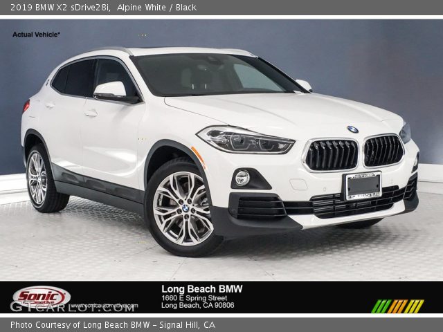 2019 BMW X2 sDrive28i in Alpine White