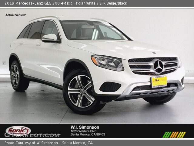 2019 Mercedes-Benz GLC 300 4Matic in Polar White