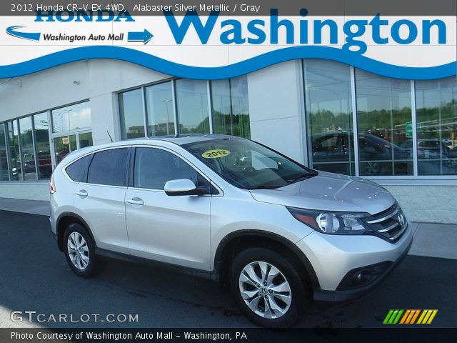 2012 Honda CR-V EX 4WD in Alabaster Silver Metallic