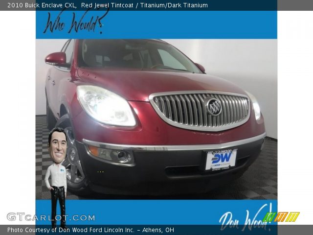 2010 Buick Enclave CXL in Red Jewel Tintcoat