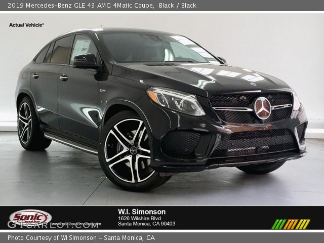2019 Mercedes-Benz GLE 43 AMG 4Matic Coupe in Black