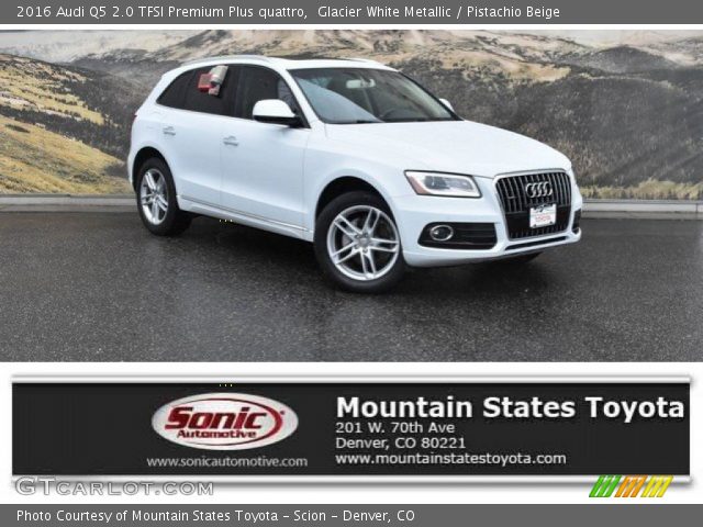 2016 Audi Q5 2.0 TFSI Premium Plus quattro in Glacier White Metallic