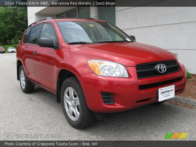 2009 Toyota RAV4 4WD in Barcelona Red Metallic