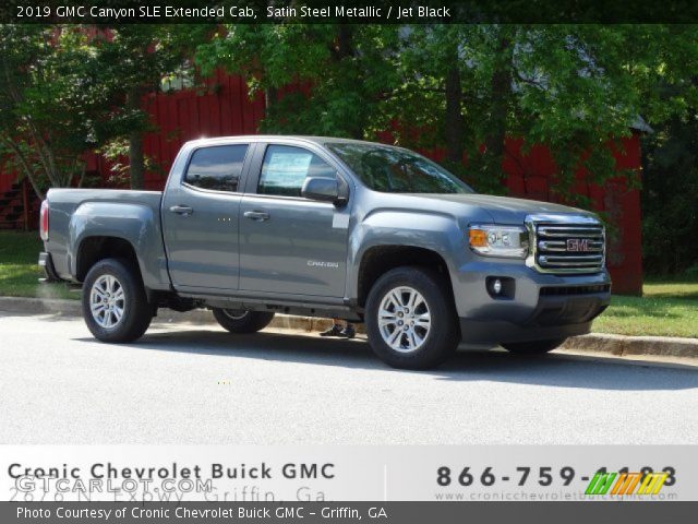 2019 GMC Canyon SLE Extended Cab in Satin Steel Metallic
