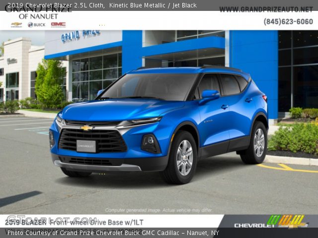 2019 Chevrolet Blazer 2.5L Cloth in Kinetic Blue Metallic