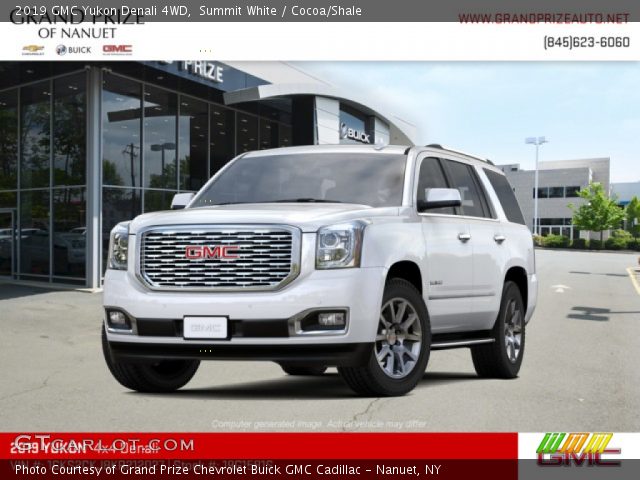 2019 GMC Yukon Denali 4WD in Summit White