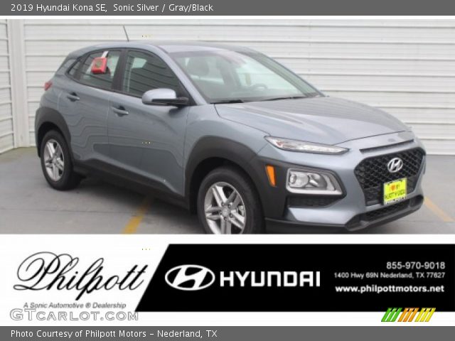 2019 Hyundai Kona SE in Sonic Silver