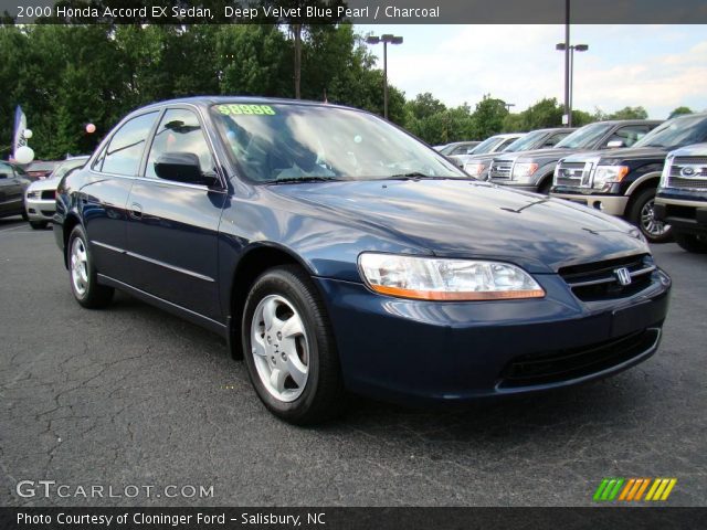 2000 Honda Accord EX Sedan in Deep Velvet Blue Pearl