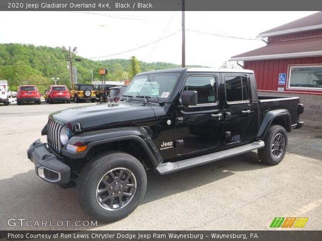 2020 Jeep Gladiator Overland 4x4 in Black
