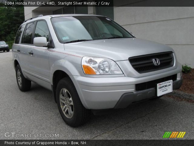 2004 Honda Pilot EX-L 4WD in Starlight Silver Metallic