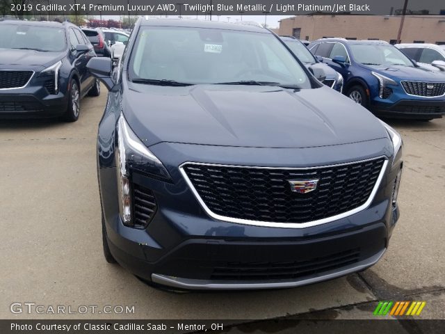 2019 Cadillac XT4 Premium Luxury AWD in Twilight Blue Metallic