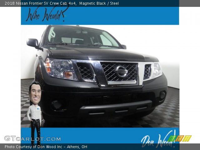 2018 Nissan Frontier SV Crew Cab 4x4 in Magnetic Black