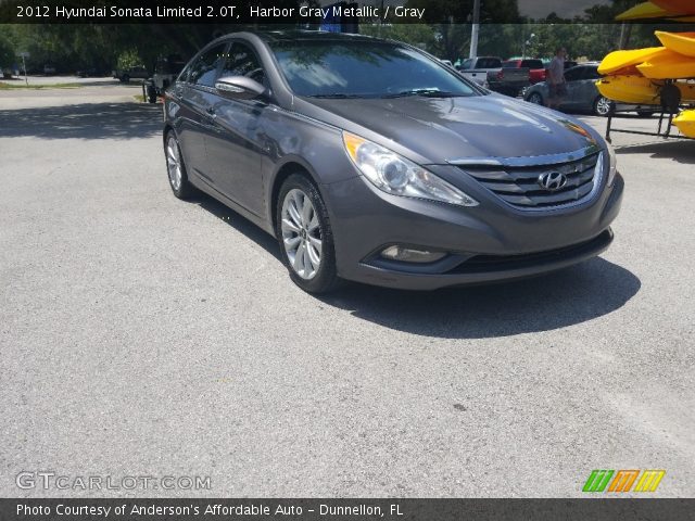 2012 Hyundai Sonata Limited 2.0T in Harbor Gray Metallic