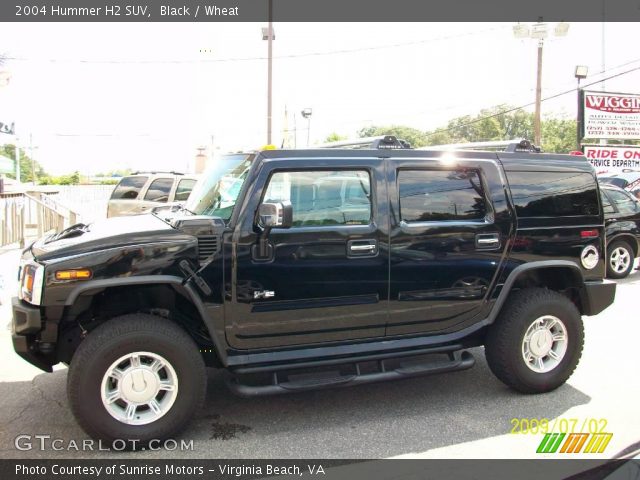 2004 Hummer H2 SUV in Black