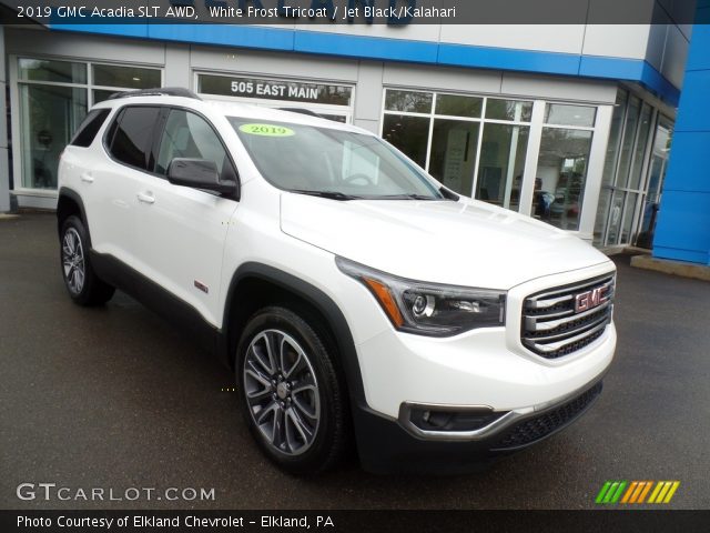 2019 GMC Acadia SLT AWD in White Frost Tricoat