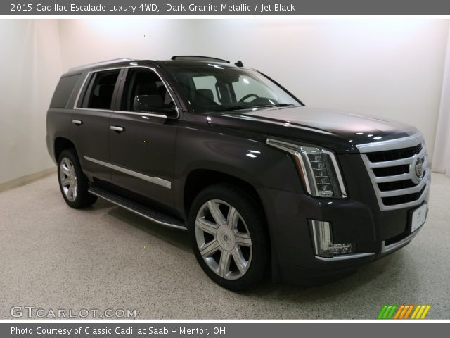 2015 Cadillac Escalade Luxury 4WD in Dark Granite Metallic