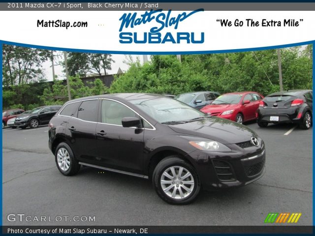 2011 Mazda CX-7 i Sport in Black Cherry Mica