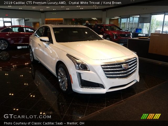 2019 Cadillac CTS Premium Luxury AWD in Crystal White Tricoat