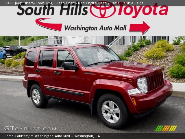2012 Jeep Liberty Sport 4x4 in Deep Cherry Red Crystal Pearl