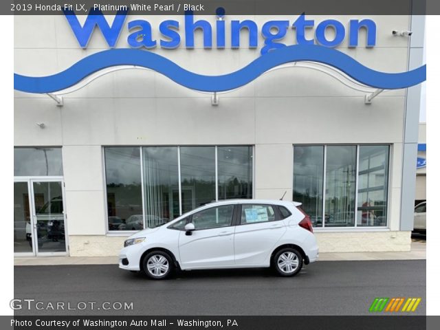 2019 Honda Fit LX in Platinum White Pearl