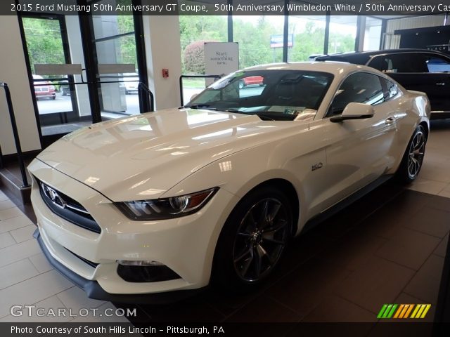 2015 Ford Mustang 50th Anniversary GT Coupe in 50th Anniversary Wimbledon White