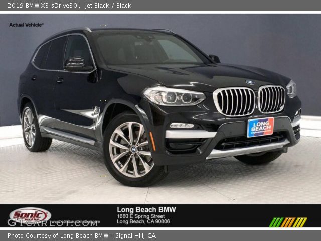 2019 BMW X3 sDrive30i in Jet Black