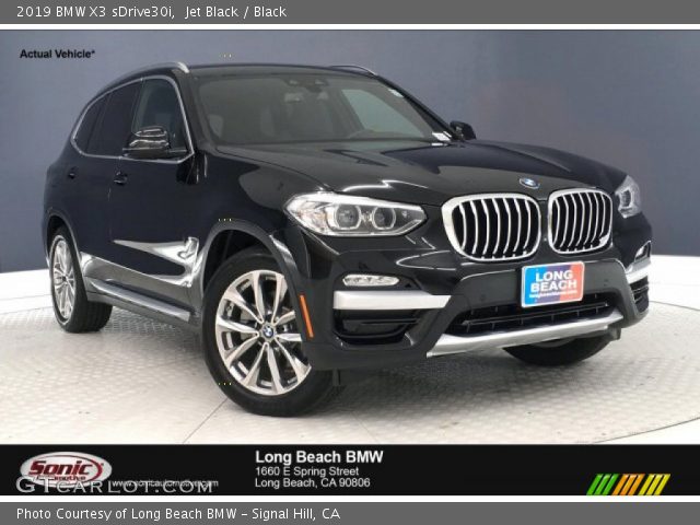 2019 BMW X3 sDrive30i in Jet Black