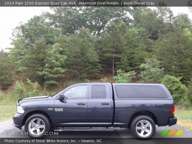 2014 Ram 1500 Express Quad Cab 4x4 in Maximum Steel Metallic