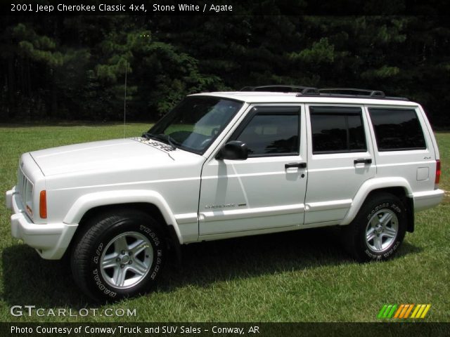 2001 Jeep Cherokee Classic 4x4 in Stone White