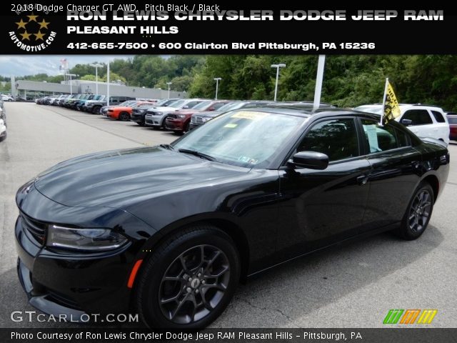 2018 Dodge Charger GT AWD in Pitch Black