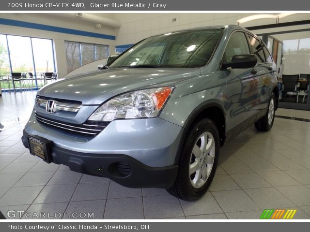 2009 Honda CR-V EX 4WD in Glacier Blue Metallic