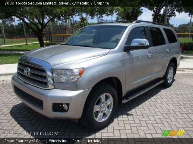 2008 Toyota Sequoia Limited in Silver Sky Metallic