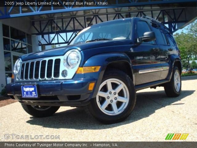 2005 Jeep Liberty Limited 4x4 in Patriot Blue Pearl