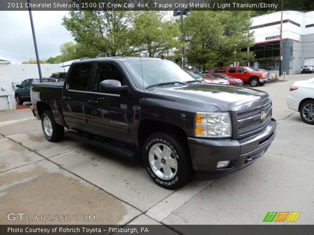 2011 Chevrolet Silverado 1500 LT Crew Cab 4x4 in Taupe Gray Metallic